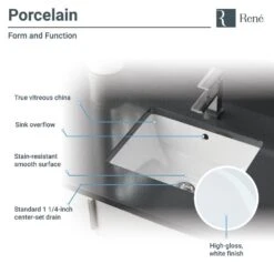 Rene 18.25 In. Undermount Bathroom Sink In White With Pop-Up Drain In Brushed Nickel 11 Rene 18.25 In. Undermount Bathroom Sink In White With Pop-Up Drain In Brushed Nickel -Household Items 9650bf489833a64d4c4086f500b8f129 1800x1800