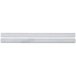 MSI Greecian White Pencil Molding 3/4 In. X 12 In. Polished Marble Wall Tile (1 Lin. Ft.)