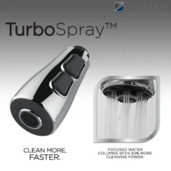 Fairhurst Single-Handle Pull-Down Sprayer Kitchen Faucet With TurboSpray And FastMount In Stainless Steel -Household Items 9bf2f66ea0bd539752b3a5755a49f1c9 1800x1800
