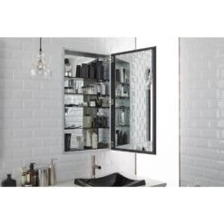 Catalan 20-1/8 In. W X 36 In. H Aluminum Single-Door Surface-Mount Medicine Cabinet -Household Items 9cd42d608f52645cc8518b4b678a9bd6 1800x1800