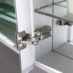 Spazio 24 In. W X 36 In. H Recessed Or Surface Mount Medicine Cabinet With LED Lighting, Mirror Defogger And Left Hinge -Household Items 9e146873d75b7b476d4f189b73a828d8 073a395f 3d3a 46f9 810c a87cef32ef75 1800x1800