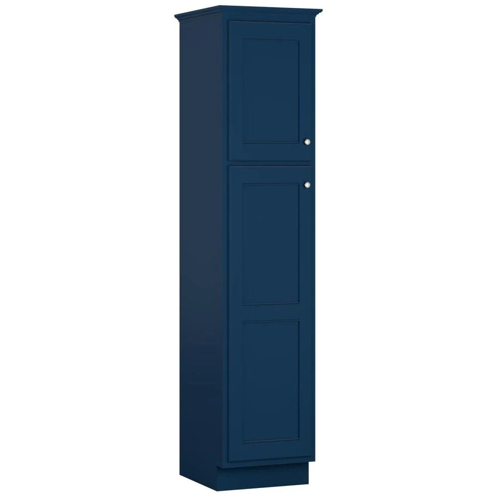 Briarwood Cottage 18"W X 18"D X 84"H Birch Admiral Linen Cabinet (Hinge Left) 1 Briarwood Cottage 18"W X 18"D X 84"H Birch Admiral Linen Cabinet (Hinge Left)