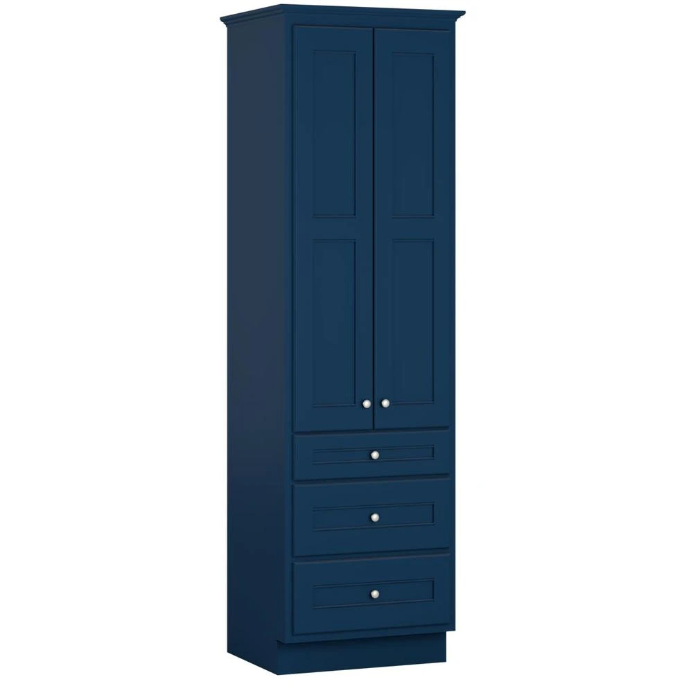 Briarwood Cottage 24"W X 18"D X 84"H Birch Admiral Linen Cabinet 1 Briarwood Cottage 24"W X 18"D X 84"H Birch Admiral Linen Cabinet