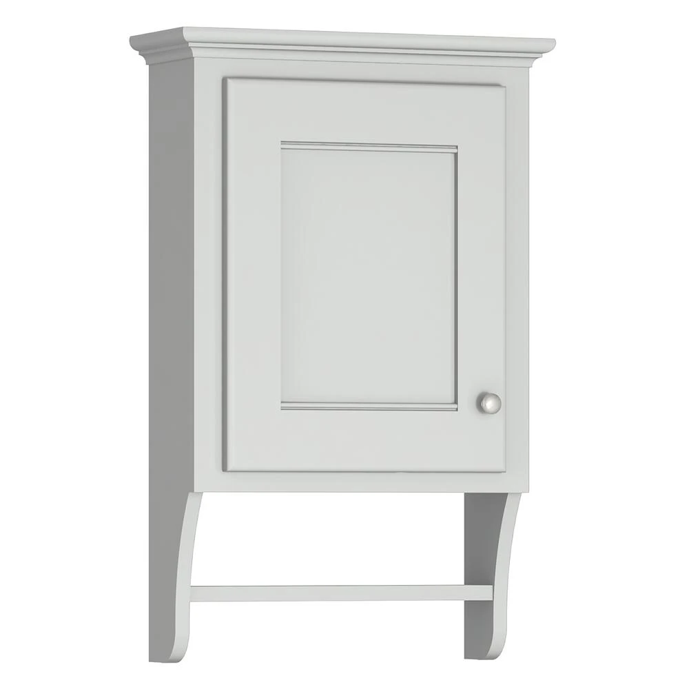 Briarwood Cottage 18"W X 6"D X 30"H Birch Fog Bathroom Wall Cabinet (Hinge Left) 1 Briarwood Cottage 18"W X 6"D X 30"H Birch Fog Bathroom Wall Cabinet (Hinge Left)