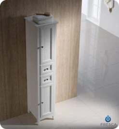 Fresca Oxford 14"W X 16"D X 68"H Antique White Linen Cabinet 10 Fresca Oxford 14"W X 16"D X 68"H Antique White Linen Cabinet -Household Items FST2060AW 2 a0cb1ba8 bd18 4f42 84fb fb05497070fa 1800x1800
