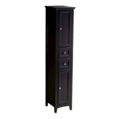 Fresca Oxford 14"W X 16"D X 68"H Espresso Linen Cabinet