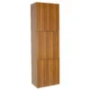 Fresca 18"W X 12"D X 59"H Teak Linen Cabinet