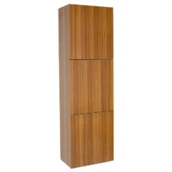Fresca 18"W X 12"D X 59"H Teak Linen Cabinet