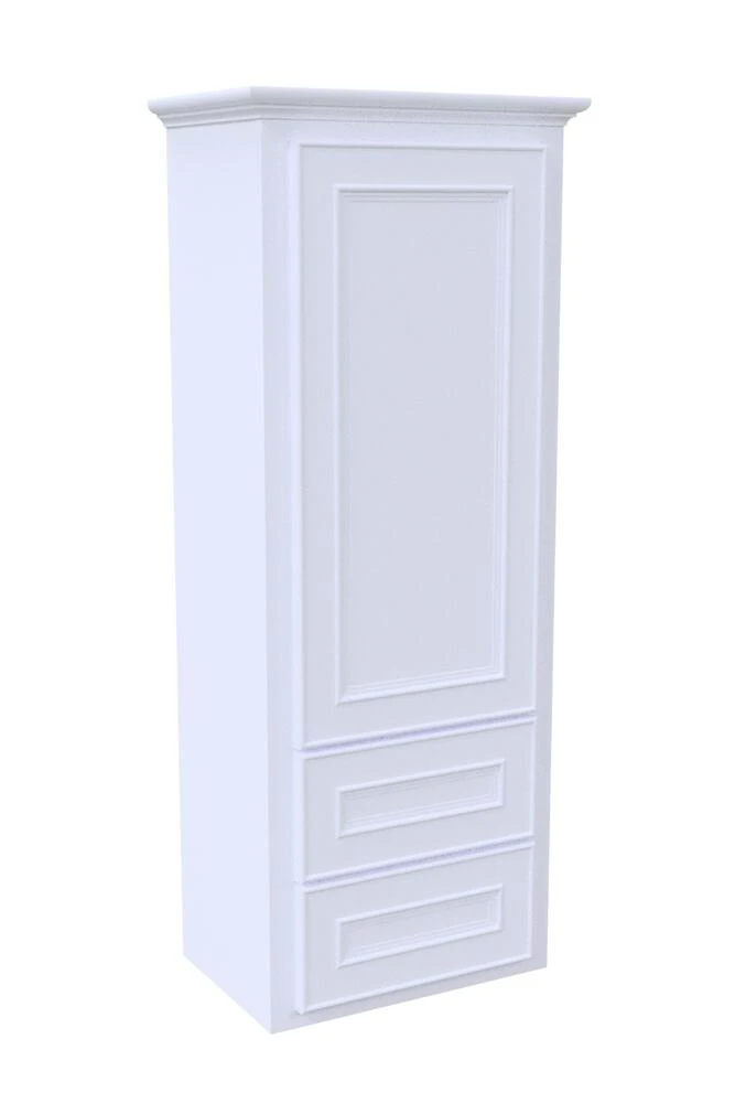 Briarwood Highpoint 18"W X 12"D X 48"H Birch Fog Bathroom Wall Cabinet (Hinge Left) 1 Briarwood Highpoint 18"W X 12"D X 48"H Birch Fog Bathroom Wall Cabinet (Hinge Left)