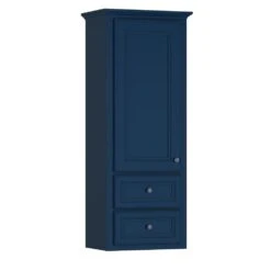 Briarwood Highpoint 18"W X 12"D X 48"H Birch Admiral Bathroom Wall Cabinet (Hinge Left)