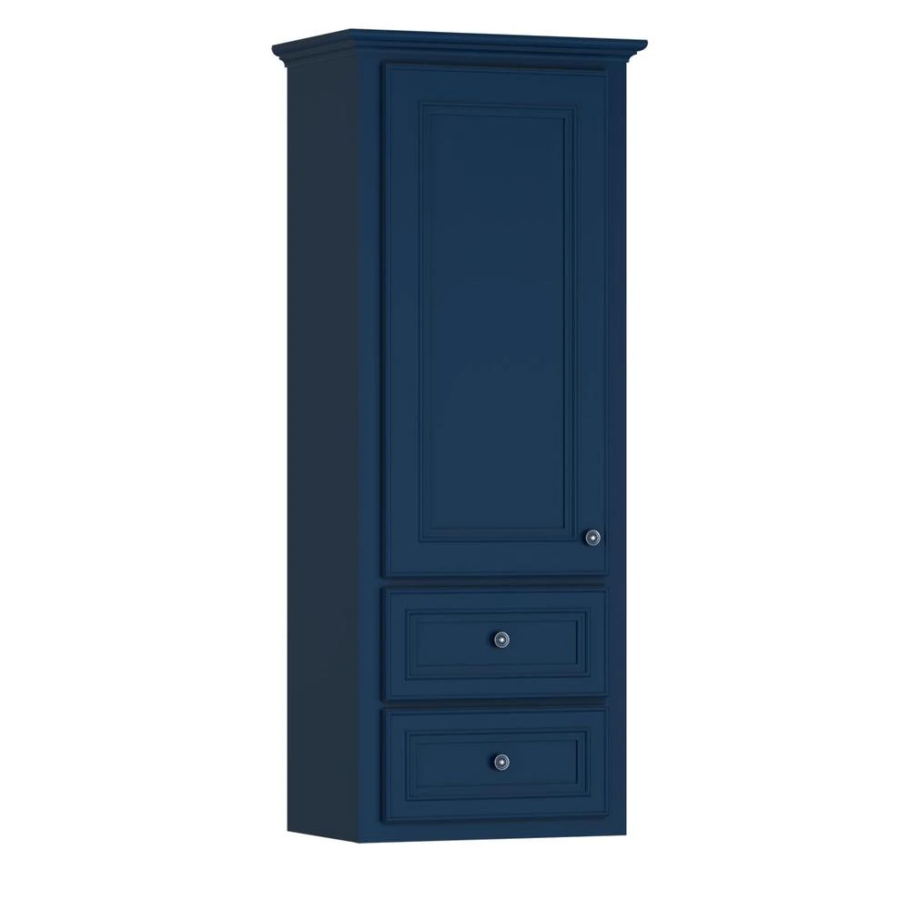 Briarwood Highpoint 18"W X 12"D X 48"H Birch Admiral Bathroom Wall Cabinet (Hinge Left) 1 Briarwood Highpoint 18"W X 12"D X 48"H Birch Admiral Bathroom Wall Cabinet (Hinge Left)