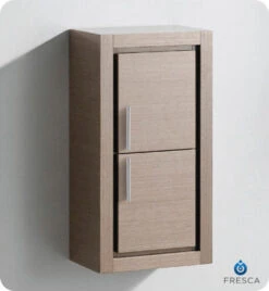 Fresca 16"W X 10"D X 30"H Gray Oak Linen Cabinet -Household Items MSST8140GO 3 3f076282 5bf5 4604 a5a9 560b931b6dd5 1800x1800