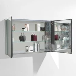 40 In. W X 26 In. H X 5 In. D Framed Recessed Or Surface-Mount Bathroom Medicine Cabinet -Household Items a1b3d33c7d029ce848ab88a1b6165318 1800x1800