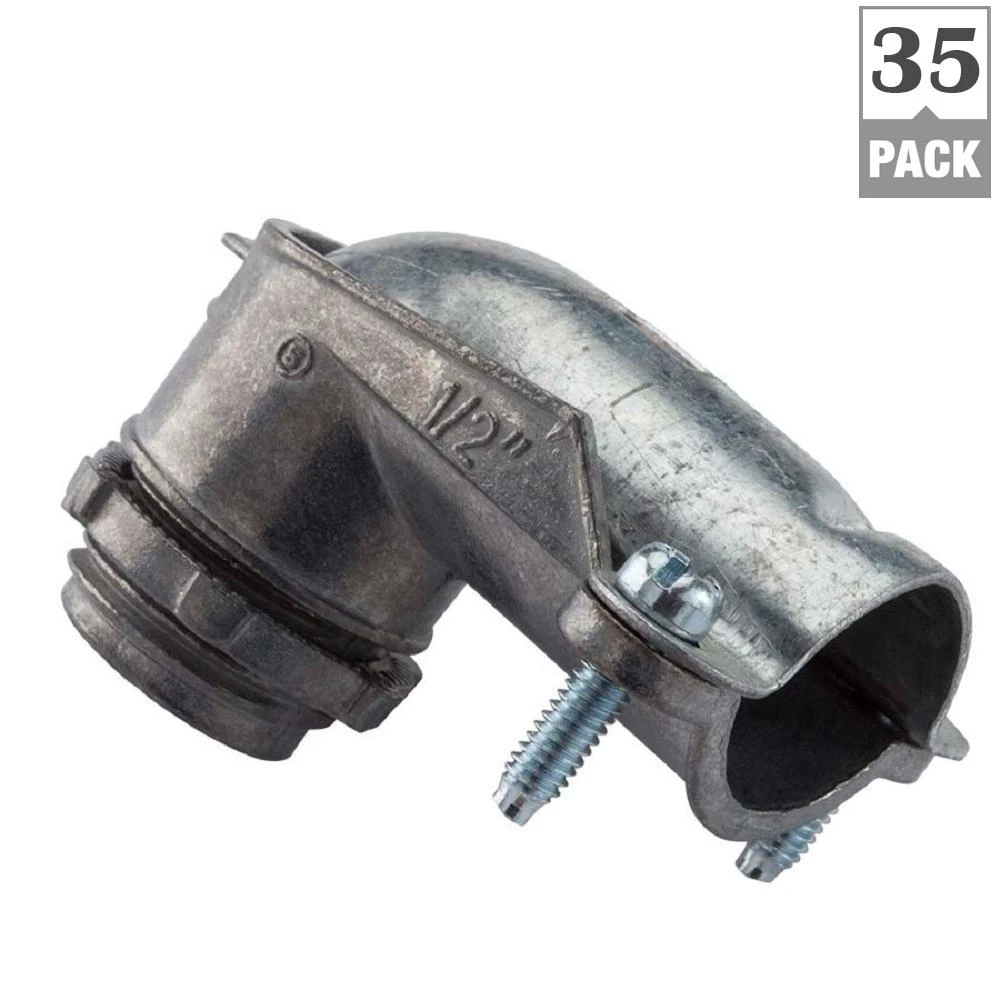 3/8 In. Flexible Metal Conduit (FMC) 90° Connectors (35-Pack) 8 3/8 In. Flexible Metal Conduit (FMC) 90° Connectors (35-Pack) - Image 8