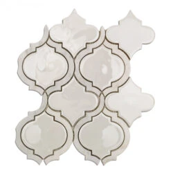Divine Arabesque Glacier White 10 In. X 12 In. Glazed Ceramic Mosaic Tile (0.80 Sq. Ft. / Sheet) -Household Items a4f2422d 8cc0 49d8 a41d 5d8db030b71e.2b6dca5aff45fe277037d65bcac3fe58 1800x1800