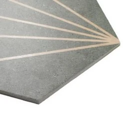 Bond Tile Arbor Hex Graphite Beams 12.5" Matte Porcelain Floor And Wall Tile (11 Pieces 10.51 Sq. Ft. / Case) -Household Items a69cbd78 a6a2 4986 ac88 3c22c817ba74.0c8e074173f610e79c88c4ca76fbf6ff 1800x1800
