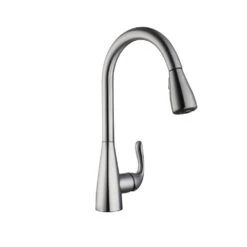 Carla Single-Handle Pull-Down Sprayer Kitchen Faucet In Stainless Steel -Household Items b0ca32007574795463fe221440d3445c 1800x1800