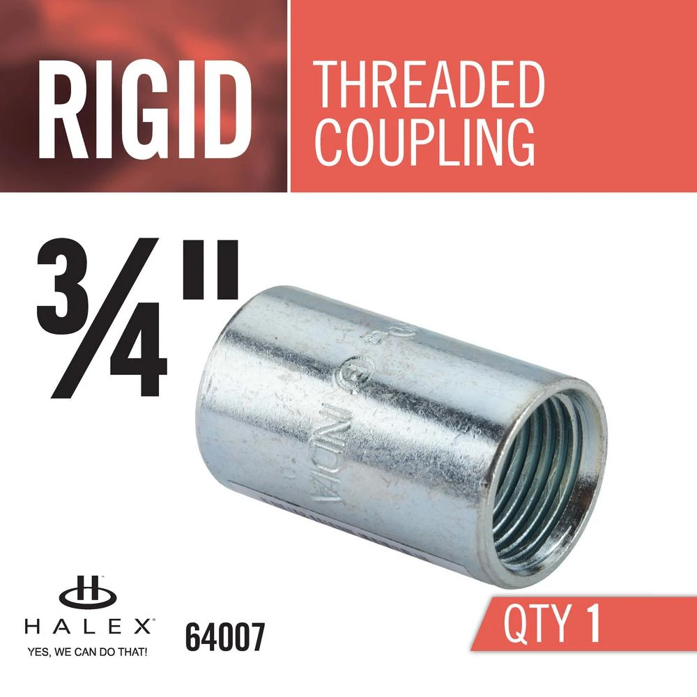 3/4 In. Rigid Conduit Coupling 4 3/4 In. Rigid Conduit Coupling - Image 4