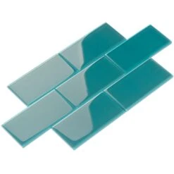 Giorbello Powder Room Green 3 In. X 6 In. X 8 Mm Glass Subway Tile (5.5 Sq. Ft./case) -Household Items b1afc2a7e19841236f4161d93977243b b9e58da3 c1fd 4b47 afac 9862ba34ca30 1800x1800