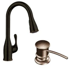 Kaden Single-Handle Pull-Down Sprayer Kitchen Faucet With Reflex, Power Clean And Soap Dispenser In Chrome 10 Kaden Single-Handle Pull-Down Sprayer Kitchen Faucet With Reflex, Power Clean And Soap Dispenser In Chrome -Household Items b40be664f9ee002a1c593bf260229147 1800x1800
