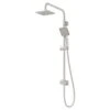 1-spray 6 In. Dual Shower Head And Handheld Shower Head In Satin Nickel