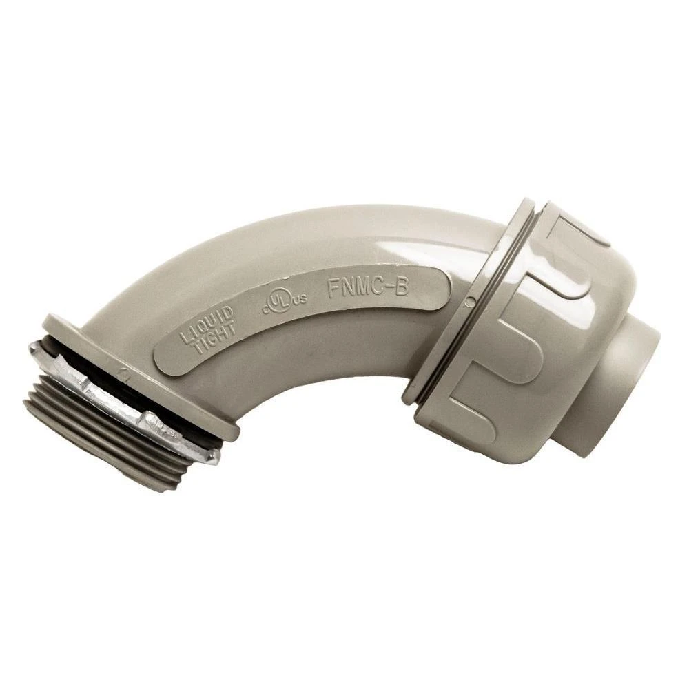 1/2 In. Liquidtight NM 90-Degree PVC Conduit Fitting Connector (5-Pack) 13 1/2 In. Liquidtight NM 90-Degree PVC Conduit Fitting Connector (5-Pack) - Image 13