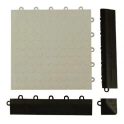 Greatmats Click Tile Black 2-3/8 In. X 12.14 In. X 5/8 In. Female Border Ramp With Loops (Case Of 4) -Household Items b789b2f9de084589ac4b64b5310ee125 1800x1800