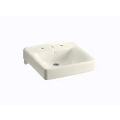 KOHLER Soho Wall-Mount Vitreous China Bathroom Sink In White With Overflow Drain -Household Items b7e50efbaa5738efaac98d0220363dd9 1800x1800