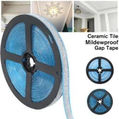 1 Roll Ceramic Tile Mildewproof Gap Tape Kitchen Ceramic Self Dhesive Waterproof Tape Home Supplies