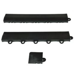 Greatmats Click Tile Black 2-3/8 In. X 12.14 In. X 5/8 In. Female Border Ramp With Loops (Case Of 4) -Household Items c44e35cd2a42a78d5dcd66ccd262c341 1800x1800