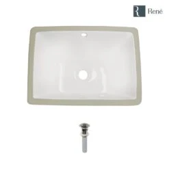 Rene 18.25 In. Undermount Bathroom Sink In White With Pop-Up Drain In Brushed Nickel 13 Rene 18.25 In. Undermount Bathroom Sink In White With Pop-Up Drain In Brushed Nickel -Household Items c84e9e0e8460debe0221c2dfc55b5ef7 1800x1800