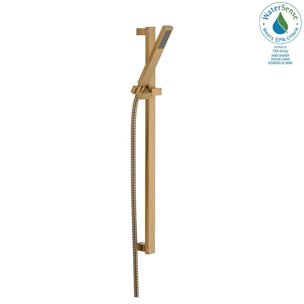 Vero 1-Spray Slide Bar Hand Shower In Champagne Bronze 4 Vero 1-Spray Slide Bar Hand Shower In Champagne Bronze - Image 4