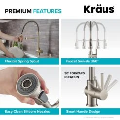 Britt Single-Handle Pull Down Sprayer Kitchen Faucet In Brushed Gold -Household Items d5157a95875d82938fa26190b6ec8335 1800x1800