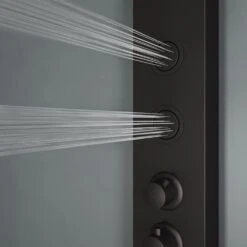 Elling-Ton 59 In. 4-Jet High Pressure Shower System With Fixed Rainhead And Handheld Dual Shower In Matte Black 18 Elling-Ton 59 In. 4-Jet High Pressure Shower System With Fixed Rainhead And Handheld Dual Shower In Matte Black -Household Items d59c39b739a321aea7cfaf98b1c4dfbd 1800x1800