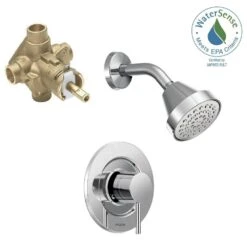 Align Single-Handle 1-Spray Shower Faucet Trim Kit With Valve In Chrome (Valve Included) -Household Items d6f59bd0b0ddfb9beeb43b7d613a227c 1800x1800