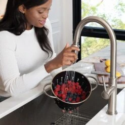 Sellette Single-Handle Pull-Down Sprayer Kitchen Faucet With Dual Function Sprayhead In Spot Free Stainless Steel 15 Sellette Single-Handle Pull-Down Sprayer Kitchen Faucet With Dual Function Sprayhead In Spot Free Stainless Steel -Household Items d93680062cdfa7df2b6e922050403661 1800x1800