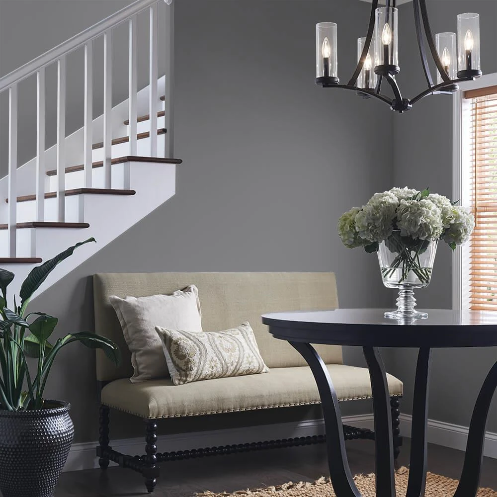 ColorPlace ULTRA Interior Paint & Primer, Elegant Charcoal, Semi-Gloss, 1 Gallon 8 ColorPlace ULTRA Interior Paint & Primer, Elegant Charcoal, Semi-Gloss, 1 Gallon - Image 8