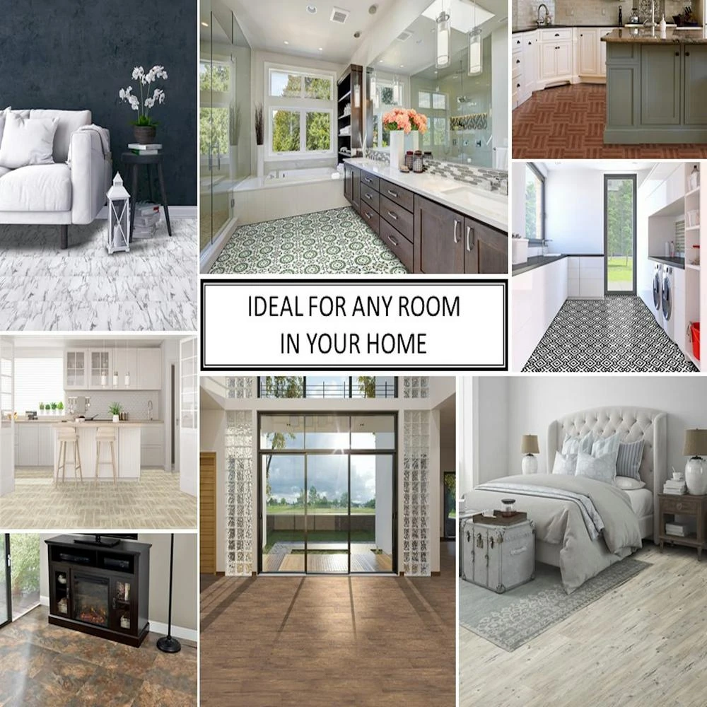 ACHIM Retro Burch 12 In. X 12 In. Self-Adhesive Vinyl Floor Tile (20 Tiles/20 Sq. Ft.) 6 ACHIM Retro Burch 12 In. X 12 In. Self-Adhesive Vinyl Floor Tile (20 Tiles/20 Sq. Ft.) - Image 6