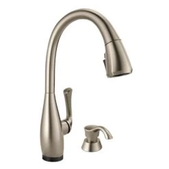 Dominic Single-Handle Pull-Down Sprayer Kitchen Faucet With Touch2O & ShieldSpray Technology In SpotShield Stainless -Household Items daeca57dd50ddbf0ae79078909e43e9b 1800x1800