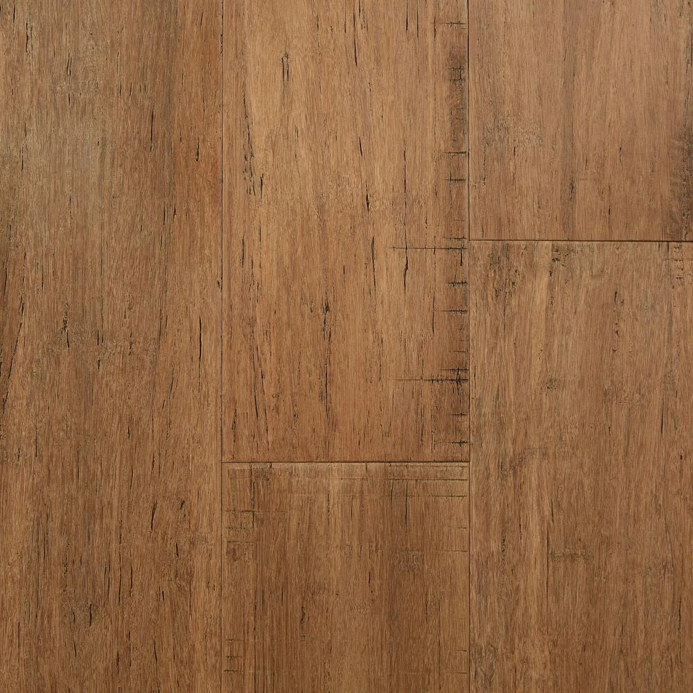Home Decorators Collection Hand Scraped Strand Woven Hazelnut 3/8 In. T X 5.20 In. W X 36.02 In. L Click Lock Bamboo Flooring (26.00 Sq. Ft./ Case) 7 Home Decorators Collection Hand Scraped Strand Woven Hazelnut 3/8 In. T X 5.20 In. W X 36.02 In. L Click Lock Bamboo Flooring (26.00 Sq. Ft./ Case) - Image 7