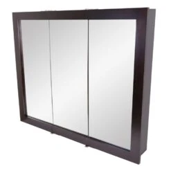Ventura 36 In. W X 30 In. H X 6 In. D Framed Tri-View Surface-Mount Bathroom Medicine Cabinet In Espresso 14 Ventura 36 In. W X 30 In. H X 6 In. D Framed Tri-View Surface-Mount Bathroom Medicine Cabinet In Espresso -Household Items e6f799a79951ec3d361731bc3b20bfe3 1800x1800