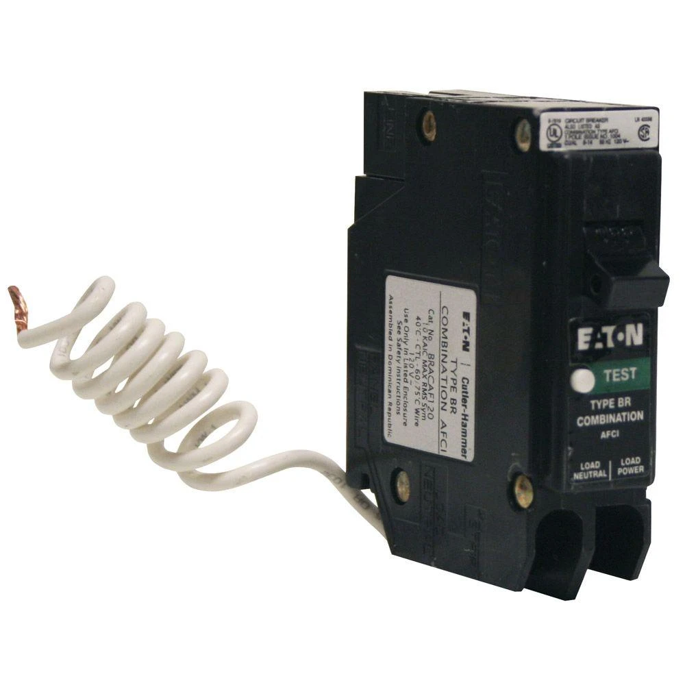 BR 15 Amp Single-Pole Combination Arc Fault Circuit Breaker 1 BR 15 Amp Single-Pole Combination Arc Fault Circuit Breaker