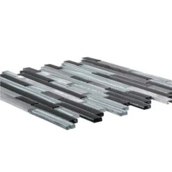 Jeffrey Court Binary Code Gray 11.625 In. X 11.75 In. X 6 Mm Interlocking Textured Glass/Stone/Metal Mosaic Tile -Household Items e910d06b7477f8471992aeeabefdd597 1800x1800