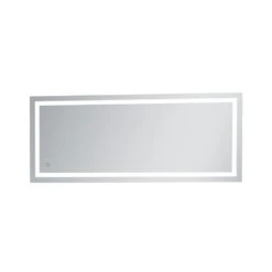 Timeless Home 36 In. H X 72 In. W Single Contemporary Rectangular Aluminum Lighted LED Mirror In Silver(Color Changing) -Household Items f000865b720ab2cb790602c5dd95980c 1800x1800